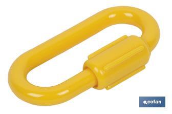 Yellow link chain - Cofan