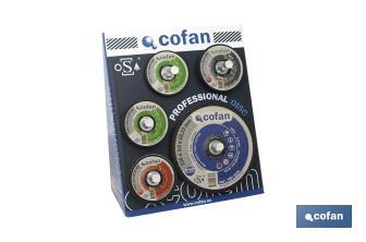 CUTTING DISC DISPLAY STAND - Cofan