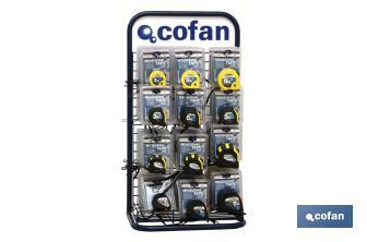 Verkaufsaufsteller Taschenbandmasse - Cofan