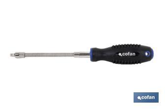 Flexível para soquetes 1/4" - Cofan