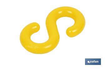Yellow "S" hook - Cofan