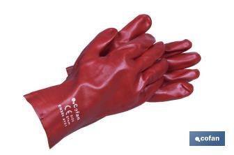 Gants en PVC étanche | Ils protègent et prennent soin de la peau | Idéaux pour les tâches de nettoyage - Cofan