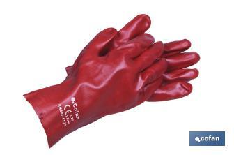 PVC work gloves | Protect and care for your skin | Ideal for cleaning tasks - Cofan