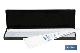 Hand saw blade case | Bi-metal 24TPI | 100 units | Resistant to wear | Size: 300 x 13 x 0.65mm - Cofan