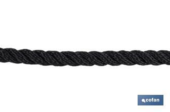 Bobine de Cordage d'Amarrage | Fabriqué 100% en Multifilaments de Polyester | Plusieurs couleurs et mesures à choisir - Cofan