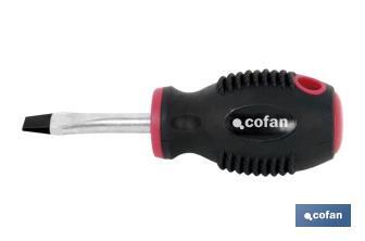 Cacciavite corto per carrozzieri DIN 5262, 5265 e ISO 8764-1 | Modello Confort Plus - Cofan