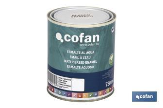 Esmalte Ecológico à Base de água | Embalagem de 750 ml | Vária cores - Cofan
