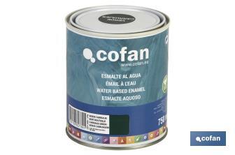 Esmalte Ecológico à Base de água | Embalagem de 750 ml | Vária cores - Cofan