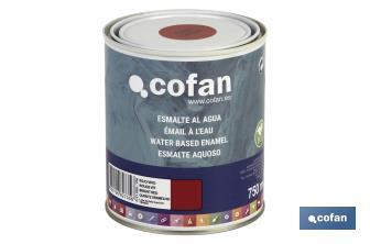 Esmalte Ecológico à Base de água | Embalagem de 750 ml | Vária cores - Cofan