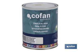 Esmalte Ecológico à Base de água | Embalagem de 750 ml | Vária cores - Cofan