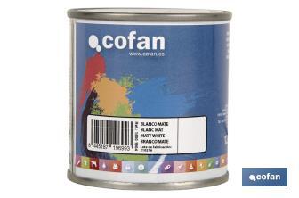 Esmalte Sintético | Em várias Cores | Embalagem 125 ml, 375 ml, 750 ml ou 4 L - Cofan