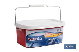 Peinture acrylique monocouche | Plusieurs couleurs | Convient pour utiliser à l'intérieur - Cofan