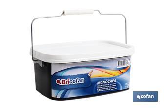Peinture acrylique monocouche | Plusieurs couleurs | Convient pour utiliser à l'intérieur - Cofan