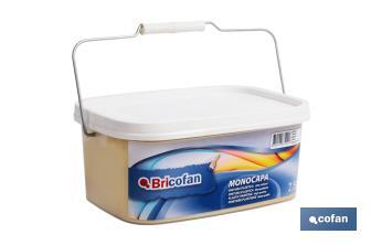 Peinture acrylique monocouche | Plusieurs couleurs | Convient pour utiliser à l'intérieur - Cofan