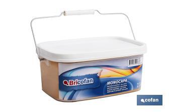Peinture acrylique monocouche | Plusieurs couleurs | Convient pour utiliser à l'intérieur - Cofan