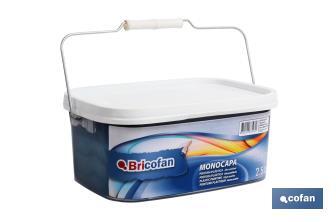 Peinture acrylique monocouche | Plusieurs couleurs | Convient pour utiliser à l'intérieur - Cofan