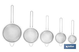 Passoire en Acier Inox. 304 | Modèle Sena | Plusieurs Dimensions | Passoire Polyvalente pour plusieurs fonctions dans la cuisine - Cofan