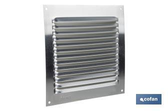 Grille de Ventilation | Fabriquée en Aluminium | Plusieurs Dimensions - Cofan