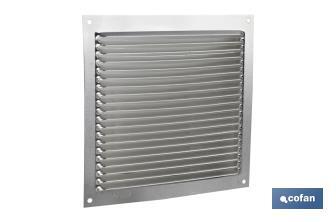 Grille de Ventilation | Fabriquée en Aluminium | Plusieurs Dimensions - Cofan
