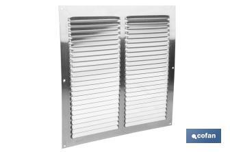 Grille de Ventilation | Fabriquée en Aluminium | Plusieurs Dimensions - Cofan