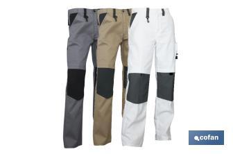 Pantalón de Trabajo | Modelo Lenoir | Varios Colores | Material 60% Algodón y 40% poliéster - Cofan