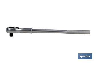 3/4" Drive ratchet wrench | Reversible | Chrome-vanadium steel - Cofan