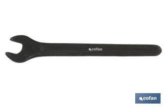 Reinforced open-end wrench - Cofan