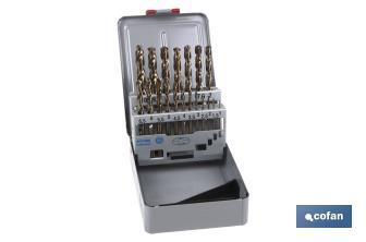 Assorted drill bits case 1 - 10mm - Cofan