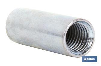 Cylindrical cuff. Threaded rods joint - Cofan