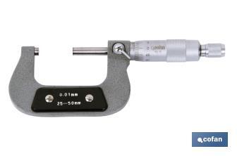 Micrometre for external measurements | Different measurement ranges - Cofan