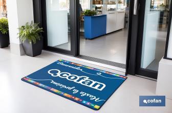 Felpudo personalizado - Cofan