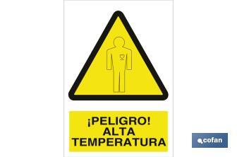 !Perigo! Alta temperatura - Cofan