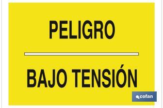 Danger, low voltage - Cofan