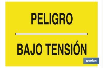 Perigo Baixa tensão - Cofan