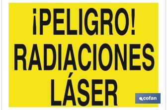 ¡ DANGER ! RADIATIONS LASER - Cofan