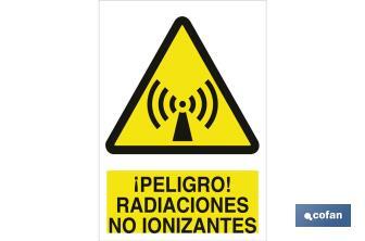 ¡Peligro! radiaciones no ionizantes - Cofan