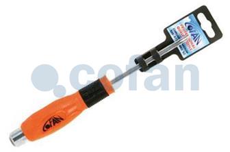 Slotted screwdriver | Impact screwdriver | Available tip from SL4 to SL9.5mm - Cofan