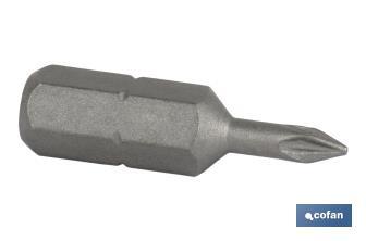 Pozidriv screwdriver | With endcap | Available tip from PZ0 to PZ3 - Cofan