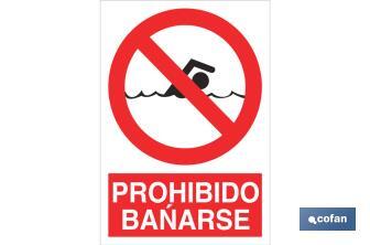 Prohibido bañarse - Cofan