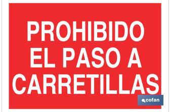 No forklifts - Cofan