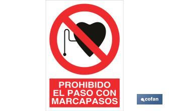 Prohibido el paso con marcapasos - Cofan