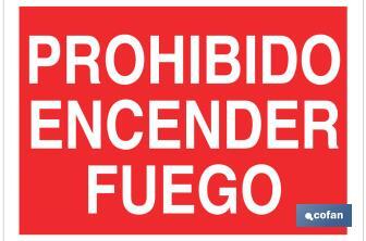 Prohibido encender fuego - Cofan