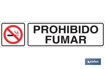 Prohibido fumar - Cofan