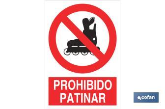 Prohibido patinar - Cofan