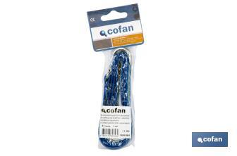 Flat elastic straps (blister) - Cofan