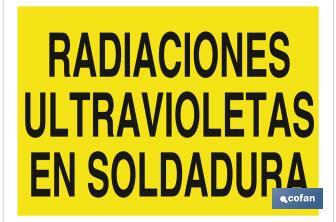 Radiaciones ultravioletas en soldadura - Cofan