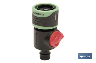 Pressure regulator Confort | Suitable for garden hose | Ideal for gardening and agriculture | Precise and optimised irrigation - Cofan