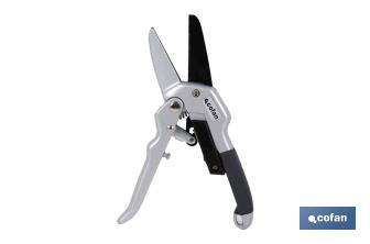 Ratchet pruning shears of 3 stages | Professional shears | Carbon steel alloy - Cofan