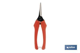 Pruning shears with fibre handle | 190mm | Suitable for pruning and harvesting - Cofan