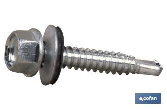 Self-drilling screws, hexagonal head  - Cofan